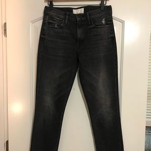 Mother Denim Ankle Fray Jean